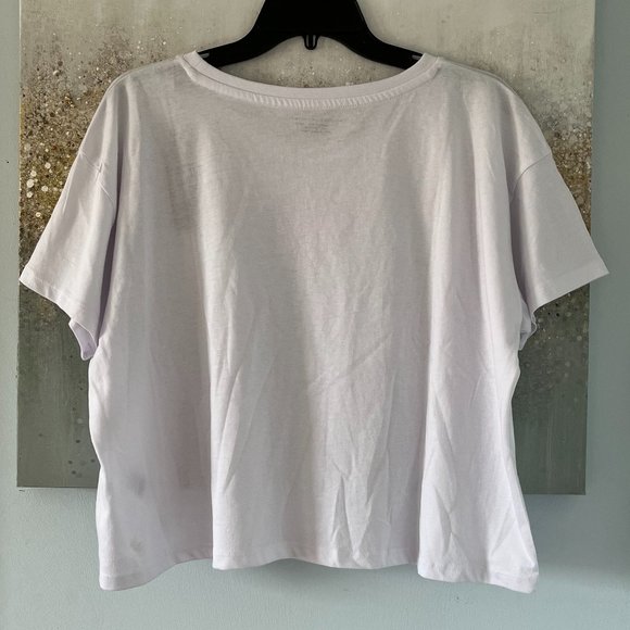 French Connection Amour Balloon Cropped T-Shirt (NWT) - Picture 7 of 11